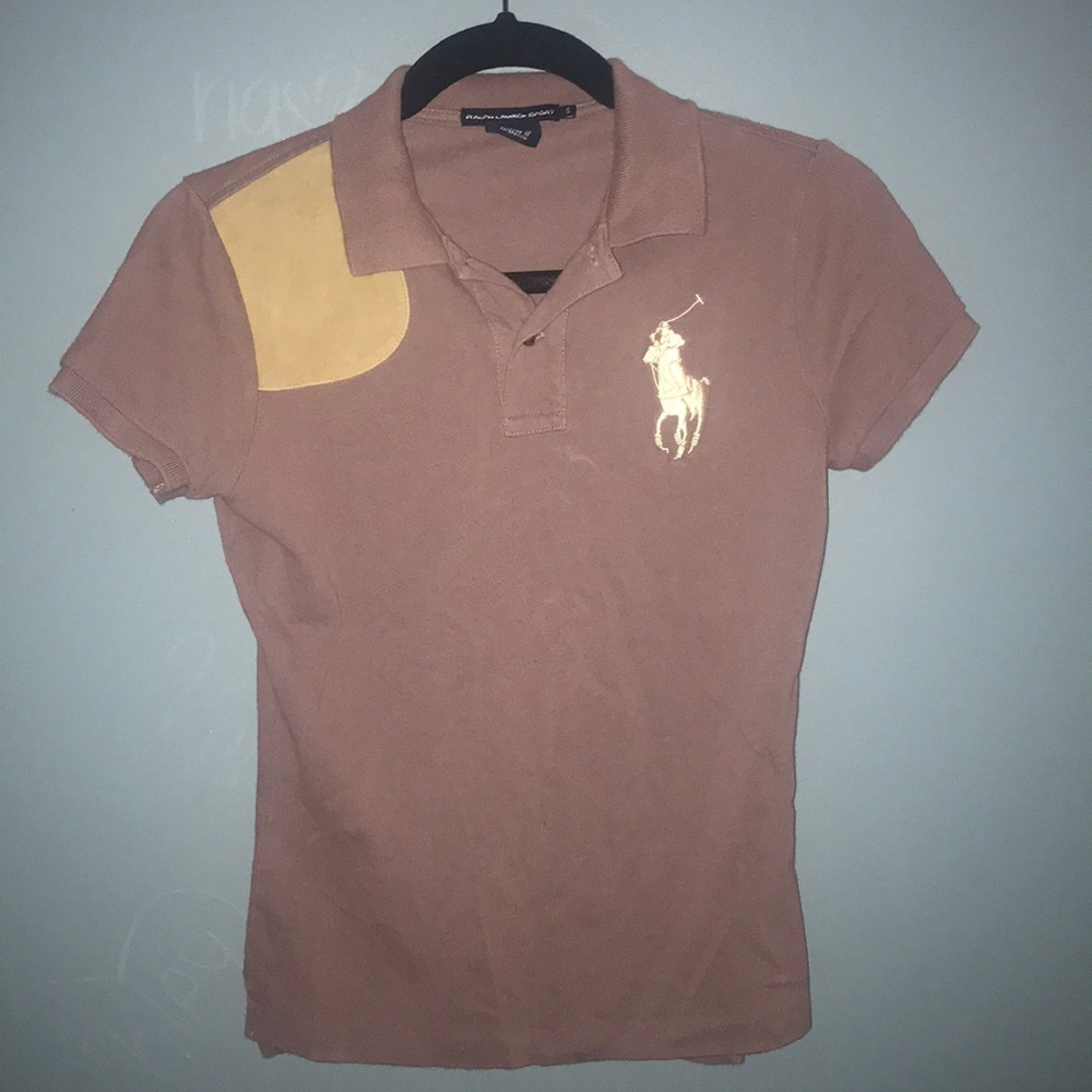Lavender Polo Shirt//Ralph Lauren